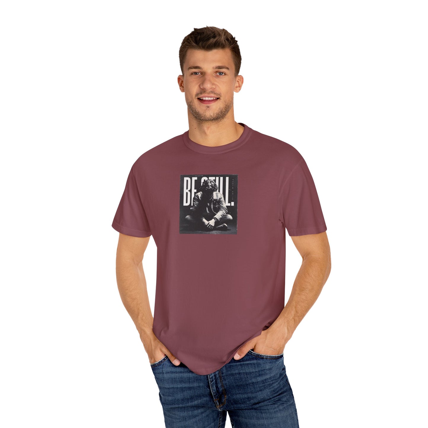 Be Still T-Shirt – Psalm 46:10 Christian Unisex Tee of Peace