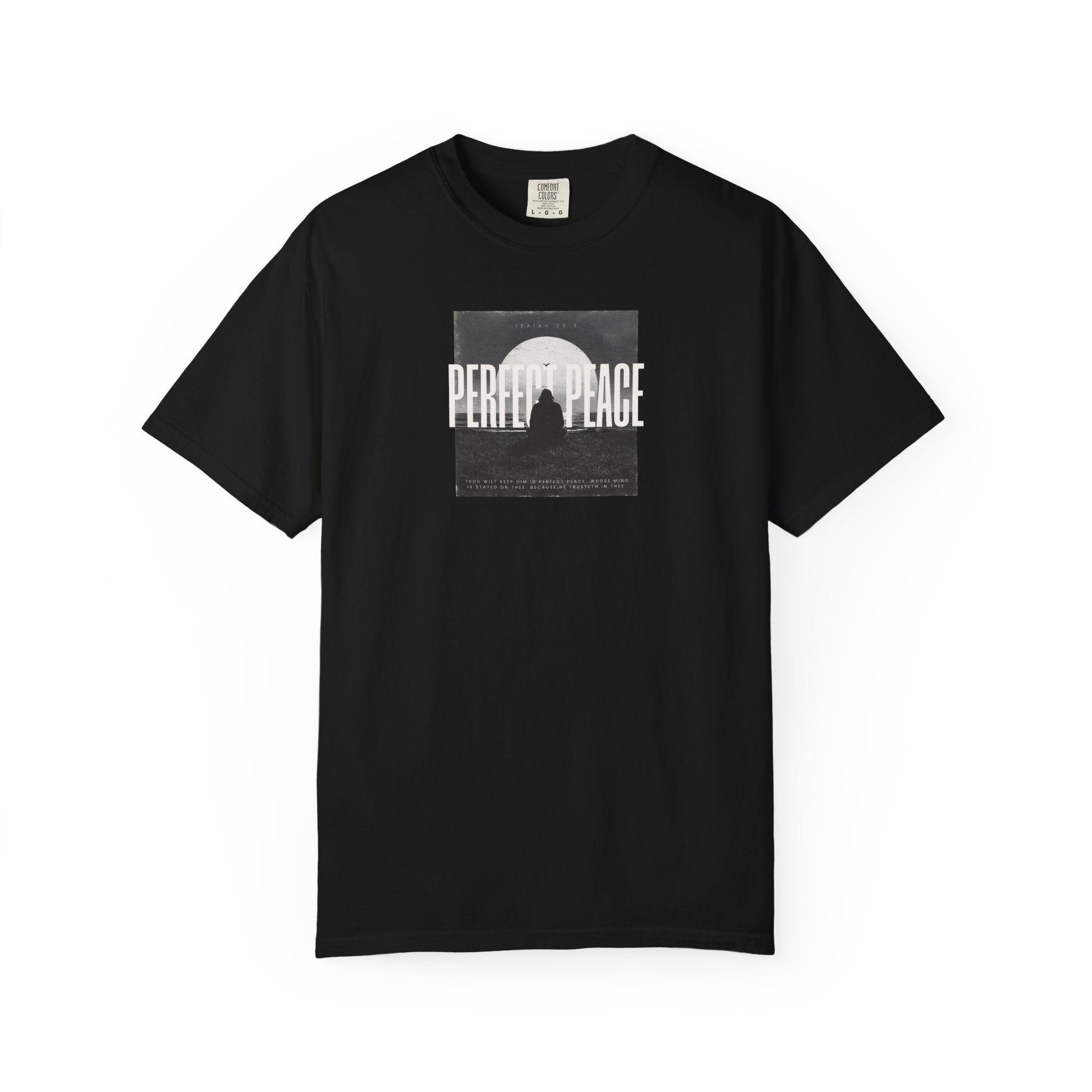 Perfect Peace Tee – Isaiah 26:3 Christian Shirt for Calm & Trust