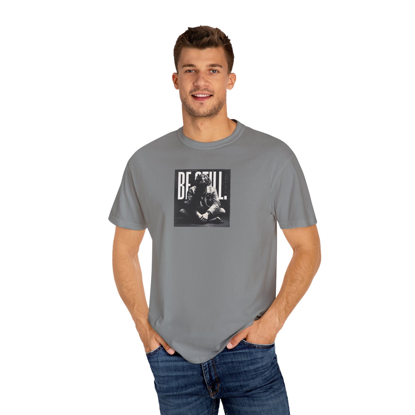 Be Still T-Shirt – Psalm 46:10 Christian Unisex Tee of Peace