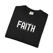 Walk by Faith T-Shirt – 2 Corinthians 5:7 Christian Tee