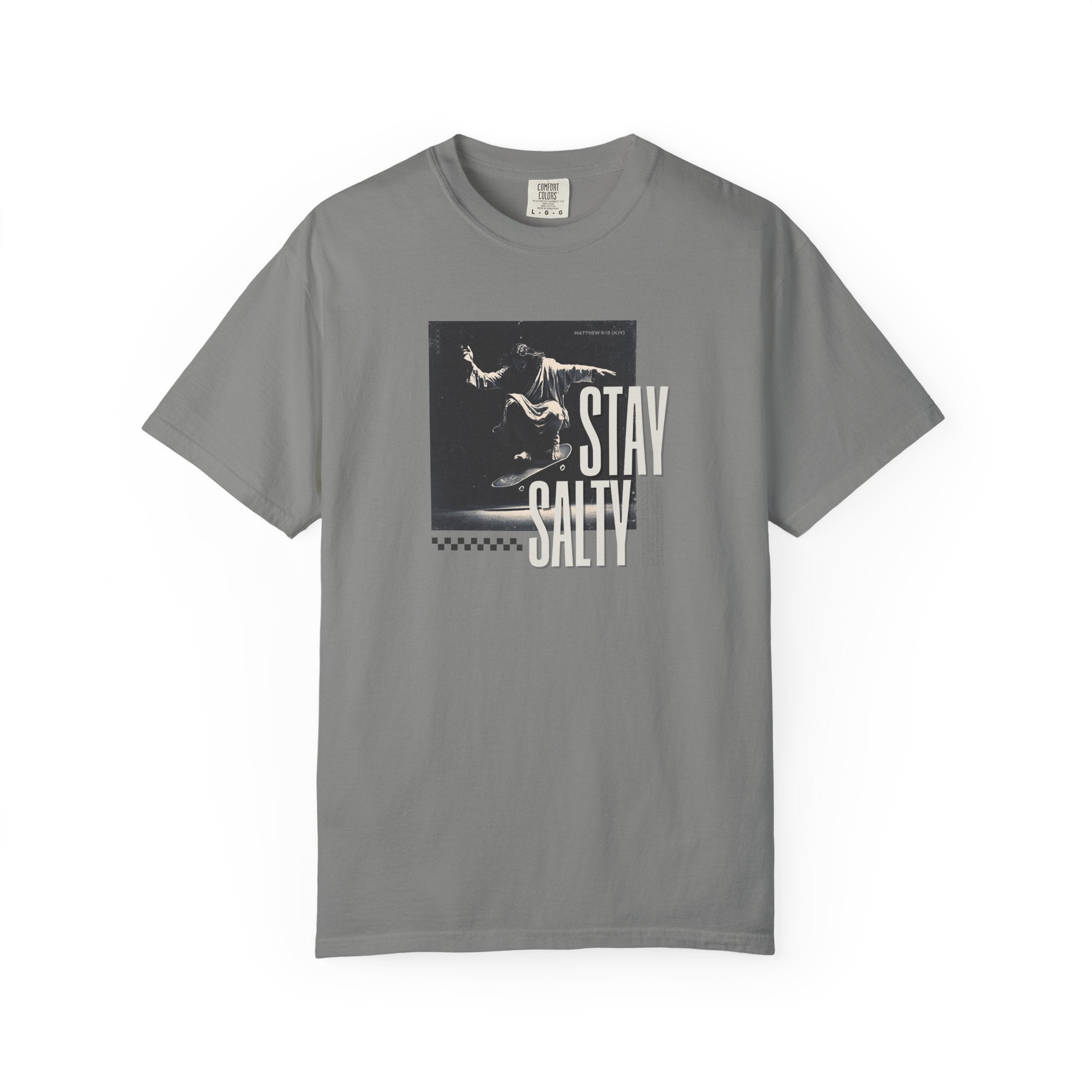 Stay Salty T-Shirt – Bold Christian Streetwear Inspired by Matthew 5:13