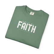 Walk by Faith T-Shirt – 2 Corinthians 5:7 Christian Tee