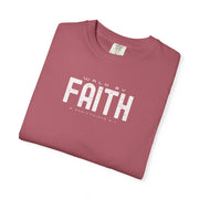 Walk by Faith T-Shirt – 2 Corinthians 5:7 Christian Tee