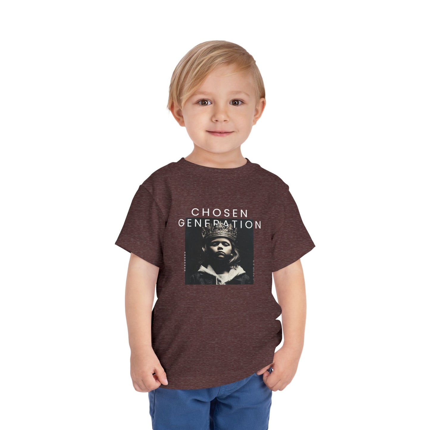 Chosen Generation Toddler Tee – 1 Peter 2:9 Christian Shirt
