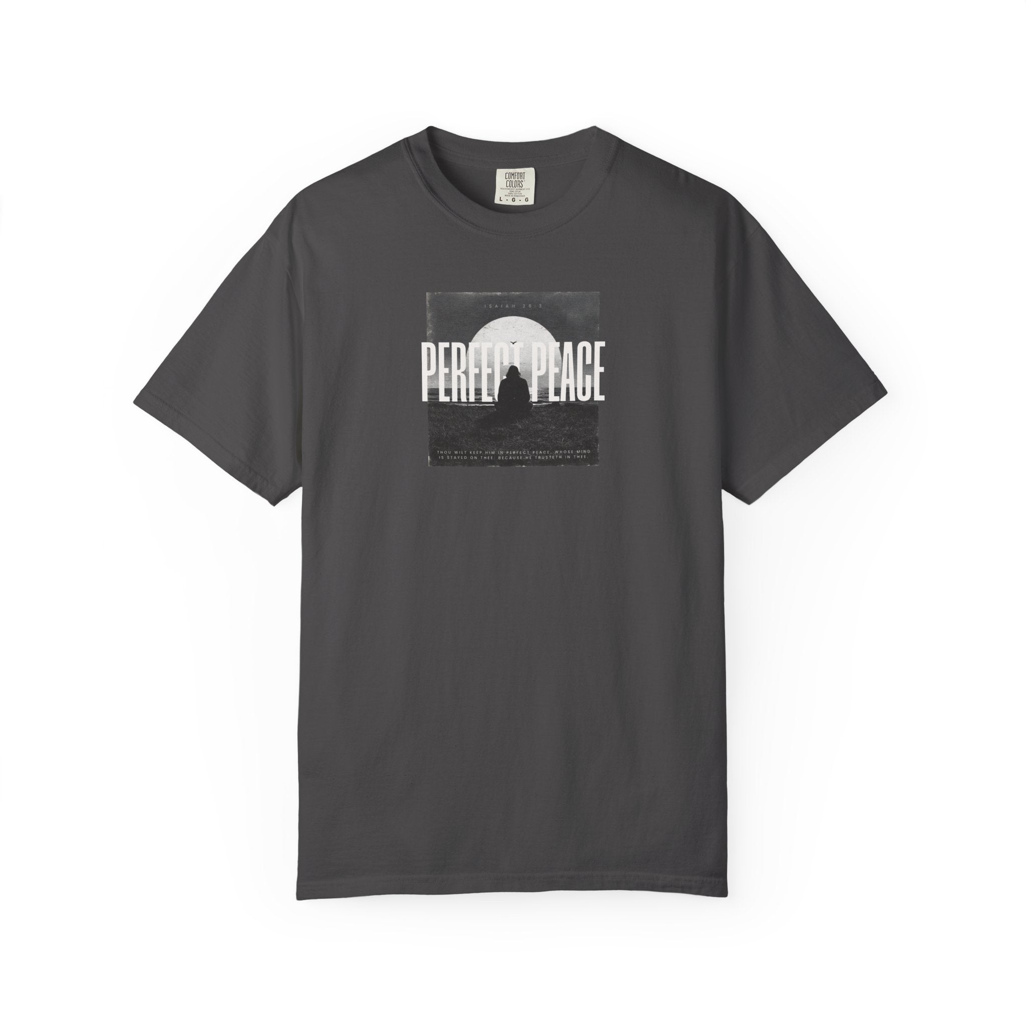 Perfect Peace Tee – Isaiah 26:3 Christian Shirt for Calm & Trust