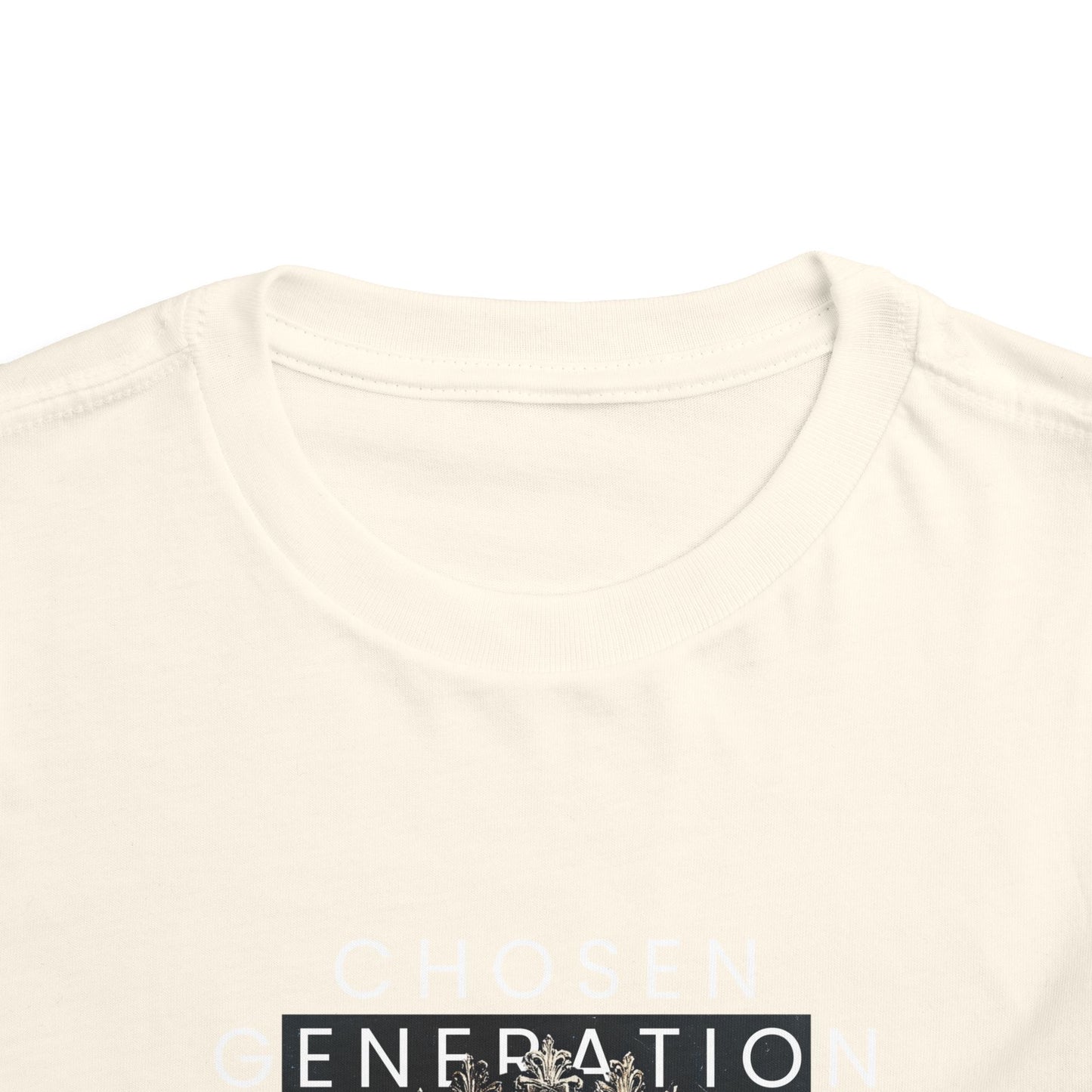 Chosen Generation Toddler Tee – 1 Peter 2:9 Christian Shirt