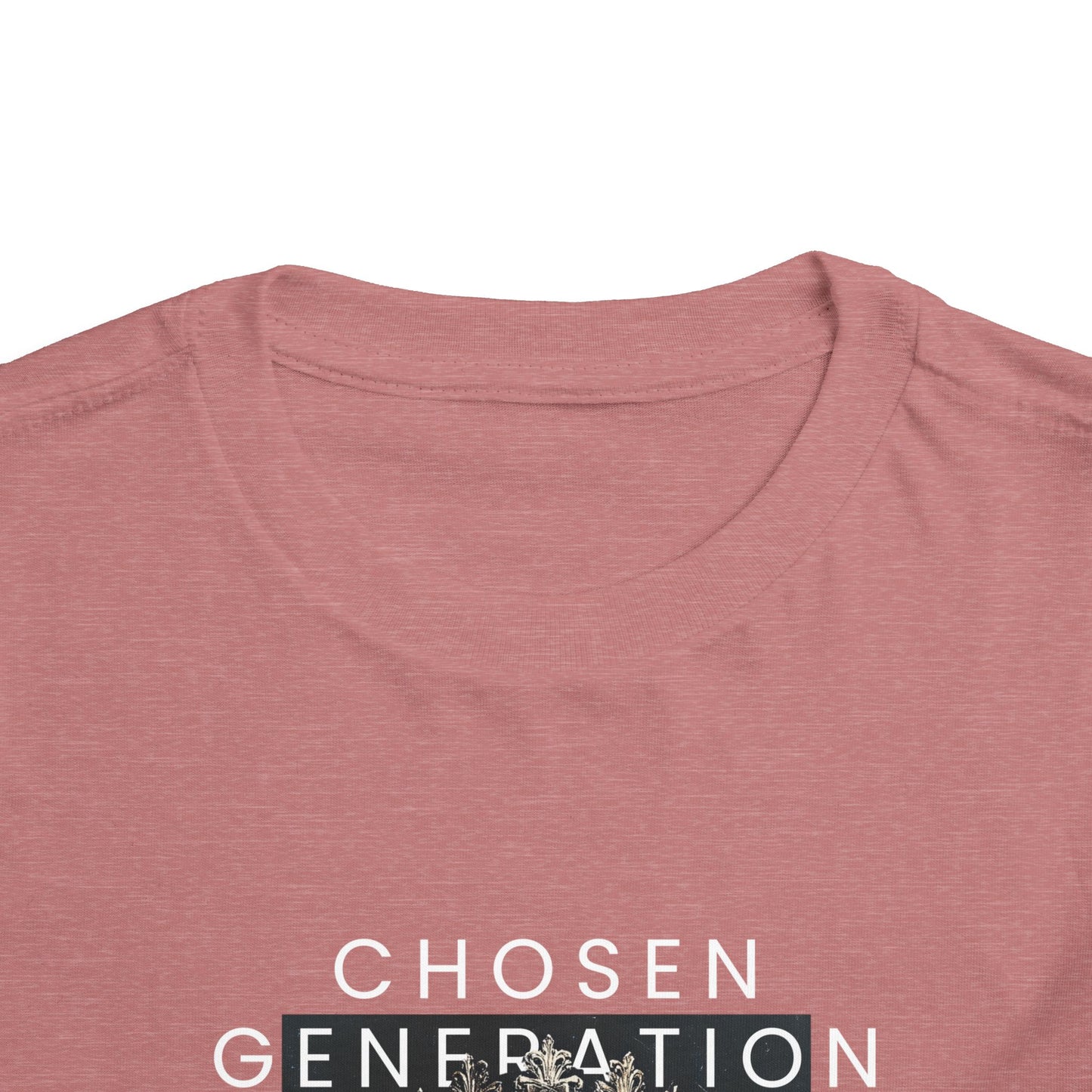 Chosen Generation Toddler Tee – 1 Peter 2:9 Christian Shirt