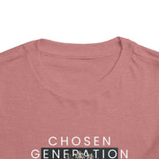 Chosen Generation Toddler Tee – 1 Peter 2:9 Christian Shirt