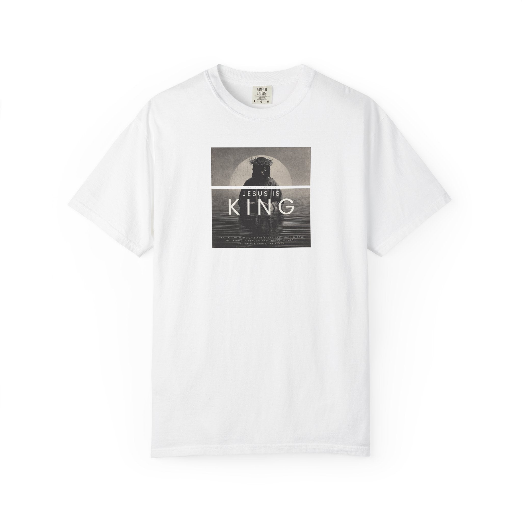 Jesus Is King Tee – Faith-Filled Design with Timeless Style
