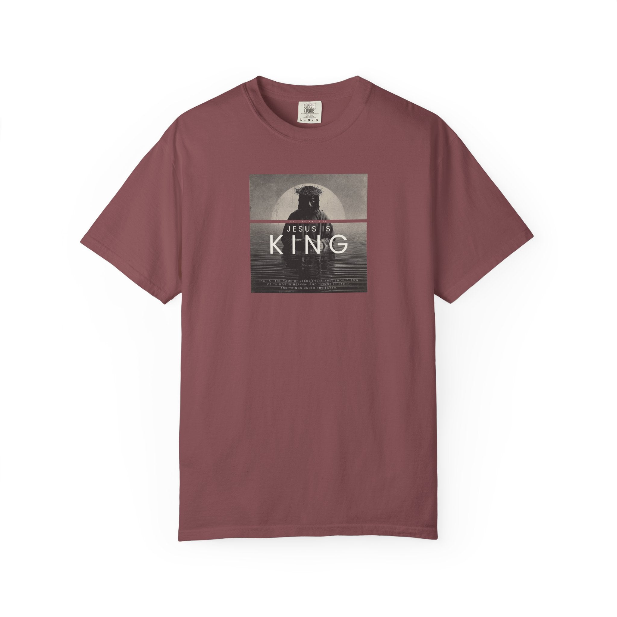 Jesus Is King Tee – Faith-Filled Design with Timeless Style