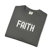 Walk by Faith T-Shirt – 2 Corinthians 5:7 Christian Tee