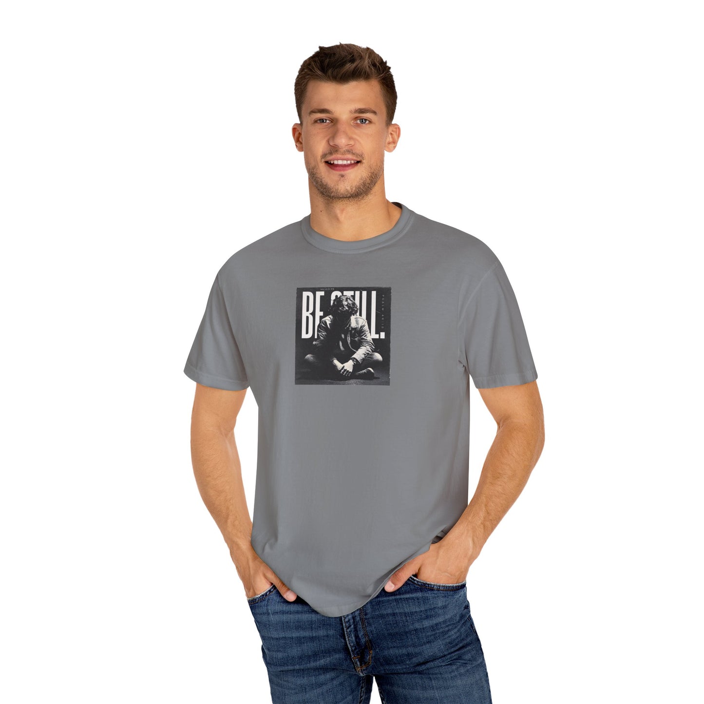 Be Still T-Shirt – Psalm 46:10 Christian Unisex Tee of Peace