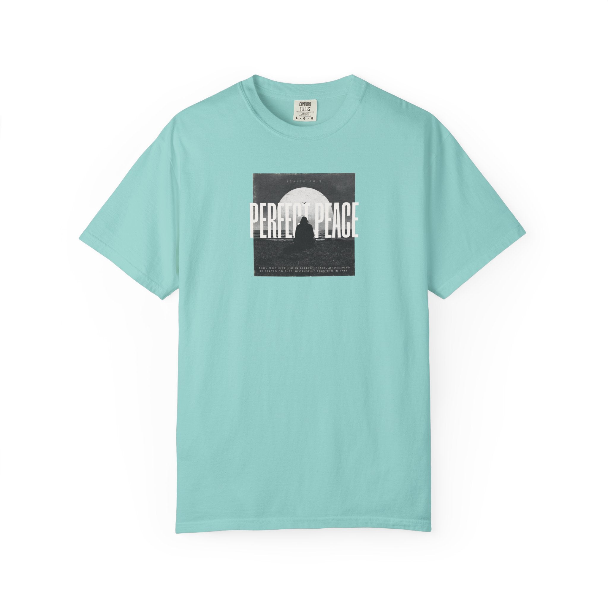 Perfect Peace Tee – Isaiah 26:3 Christian Shirt for Calm & Trust