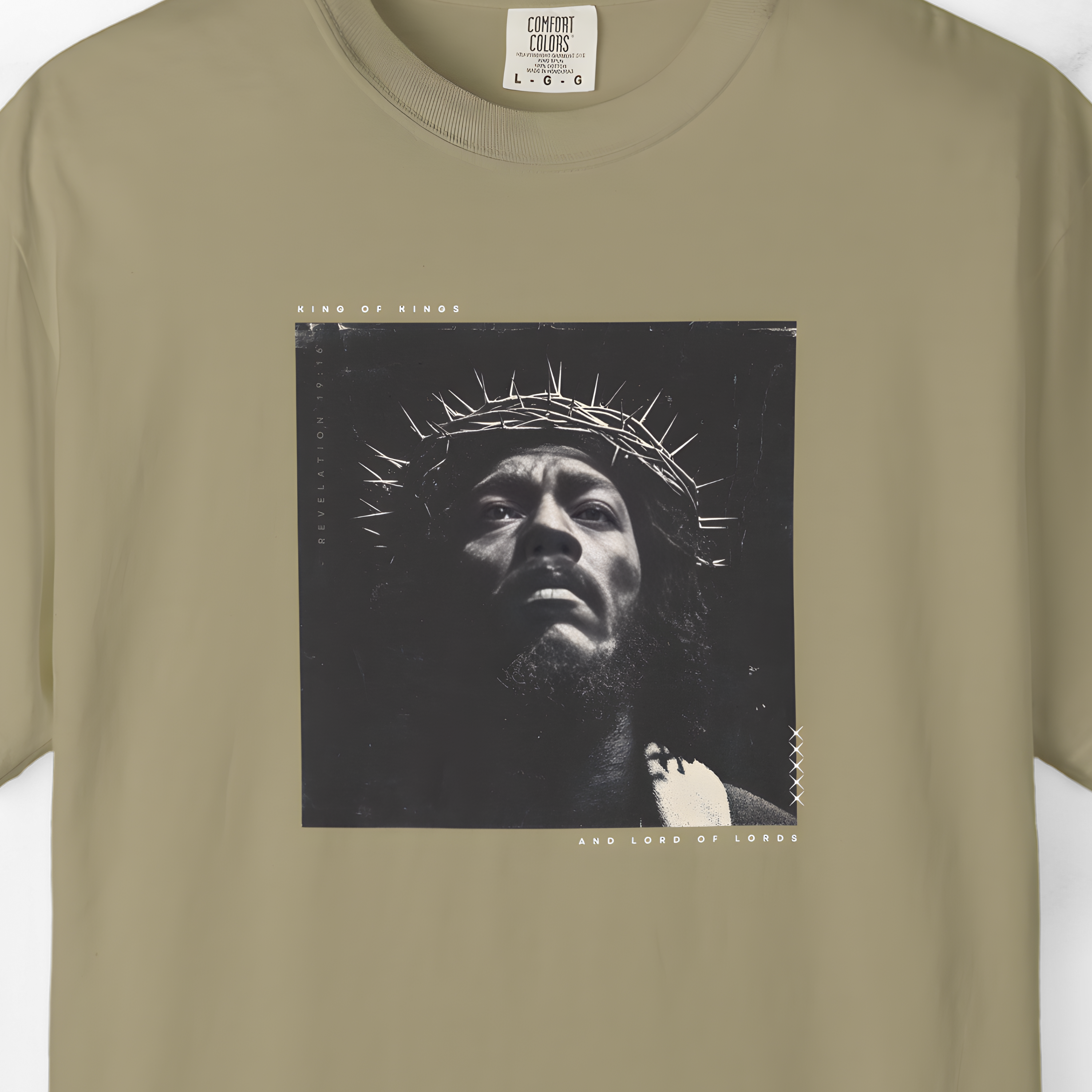 King of Kings T-Shirt – Minimalist Black Jesus Streetwear