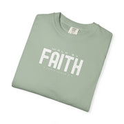 Walk by Faith T-Shirt – 2 Corinthians 5:7 Christian Tee