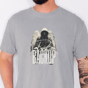 Divine Backup Angel Wings Tee – Bold Christian Streetwear Shirt