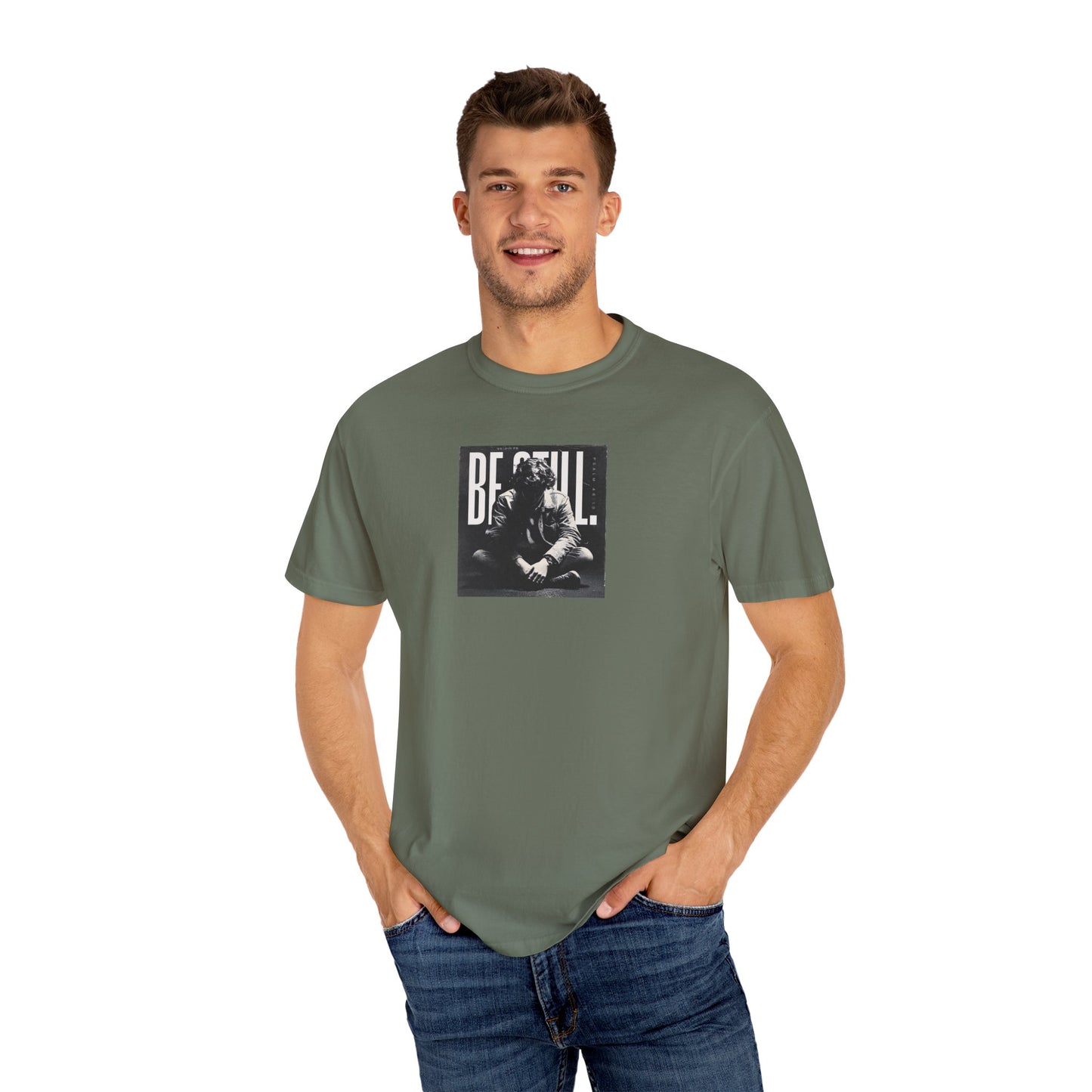 Be Still T-Shirt – Psalm 46:10 Christian Unisex Tee of Peace