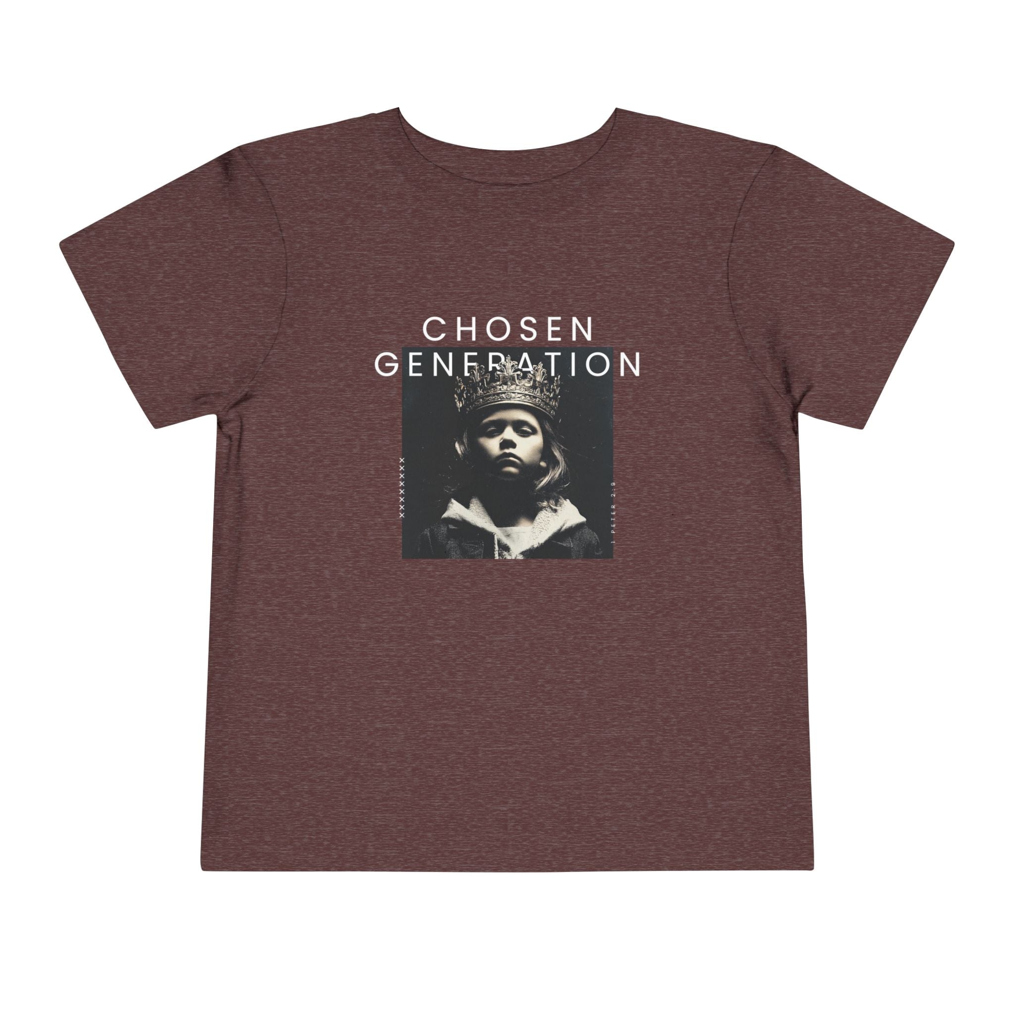 Chosen Generation Toddler Tee – 1 Peter 2:9 Christian Shirt