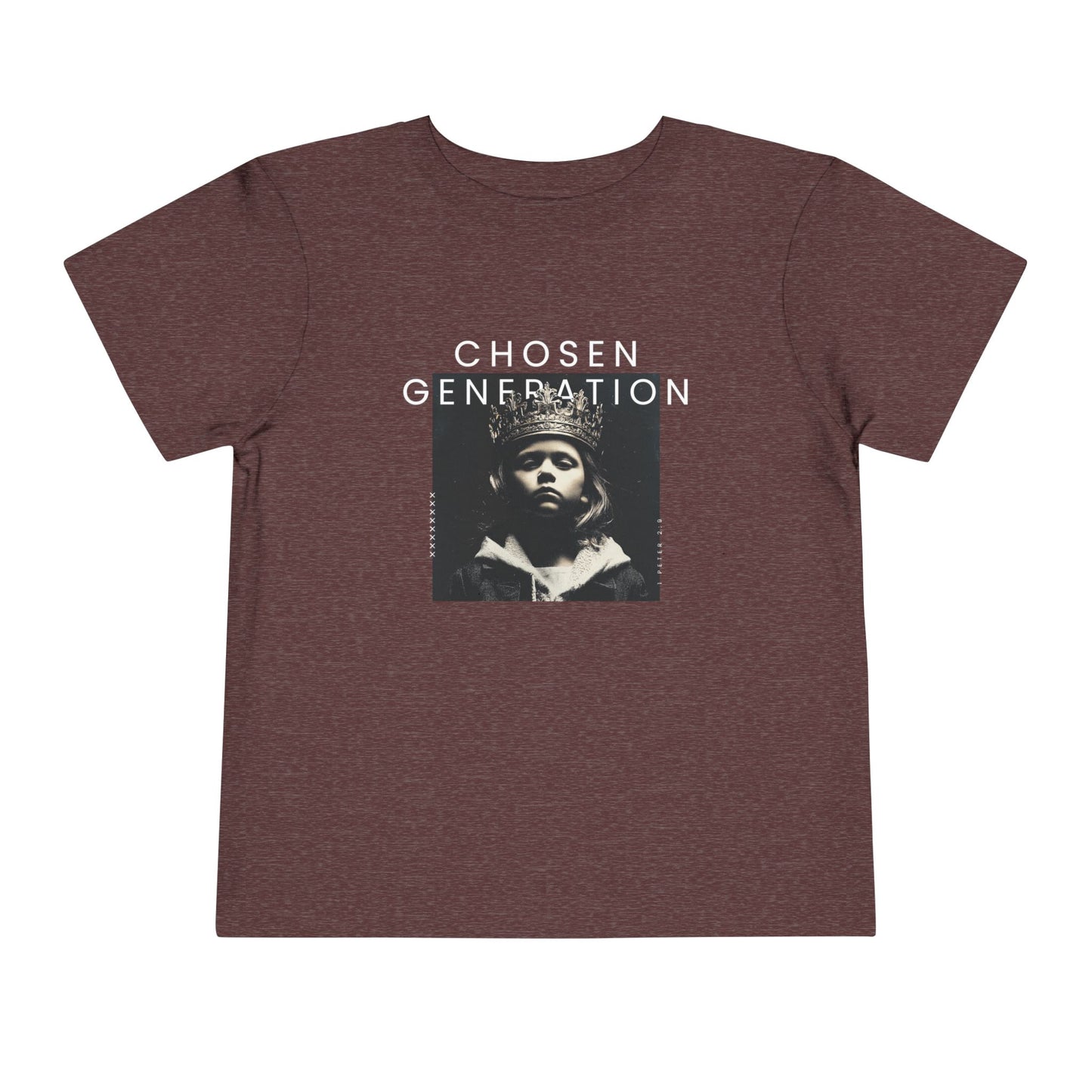 Chosen Generation Toddler Tee – 1 Peter 2:9 Christian Shirt