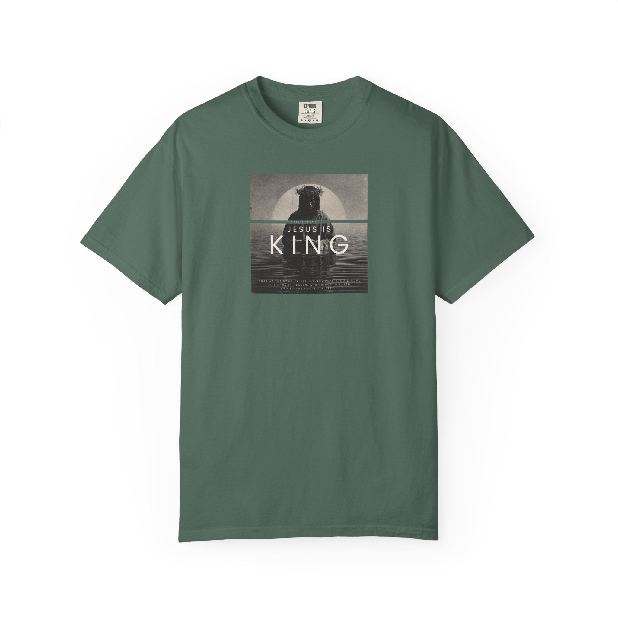 Jesus Is King Tee – Faith-Filled Design with Timeless Style