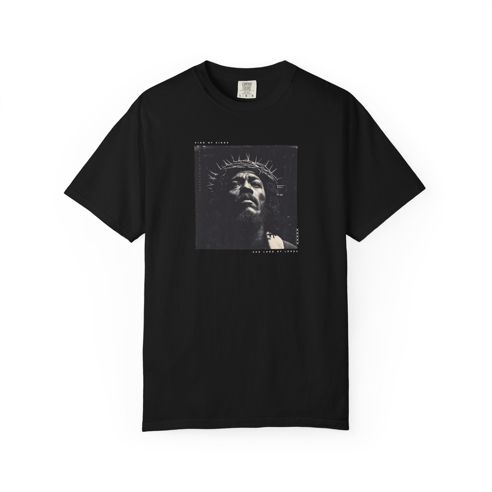 King of Kings T-Shirt – Minimalist Black Jesus Streetwear