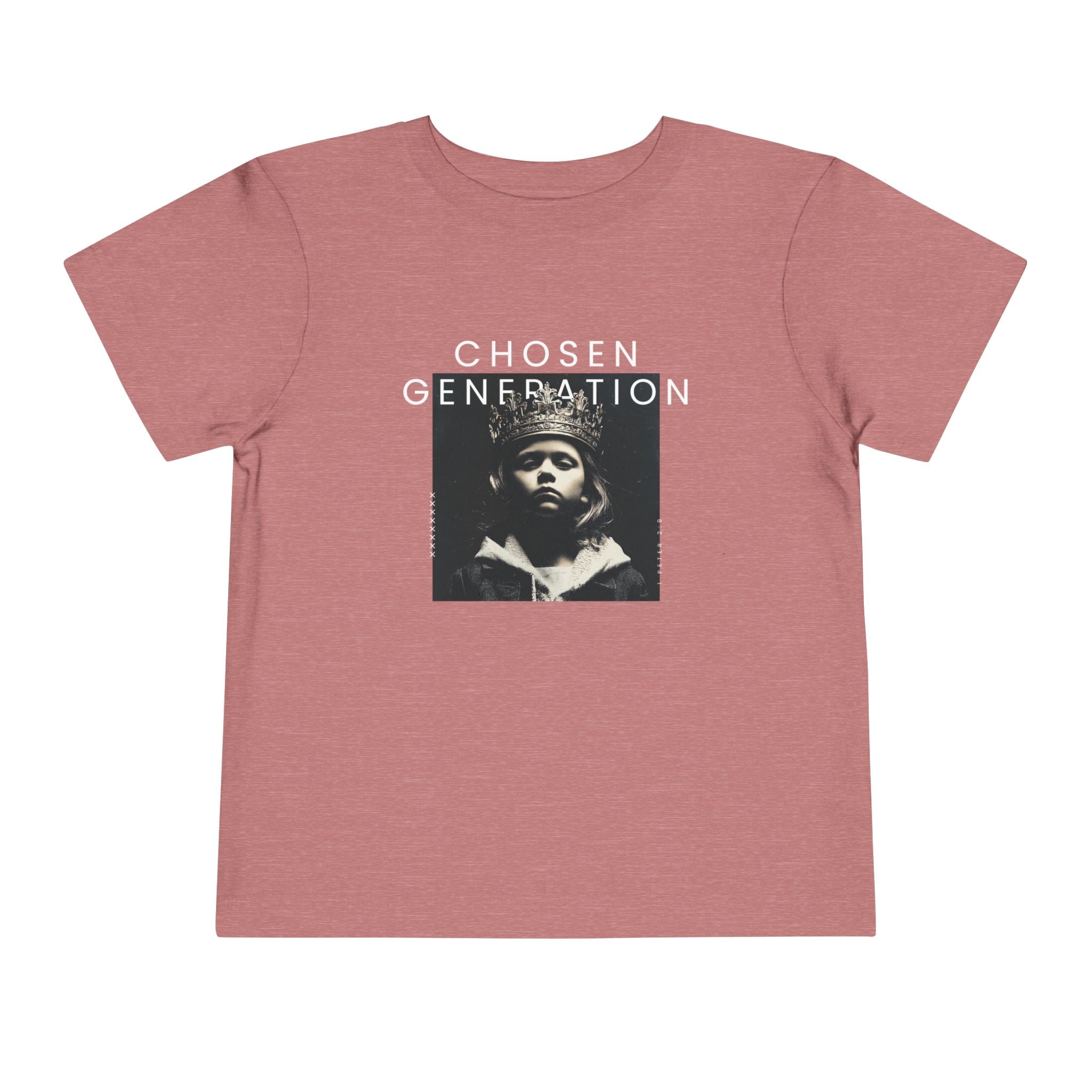 Chosen Generation Toddler Tee – 1 Peter 2:9 Christian Shirt