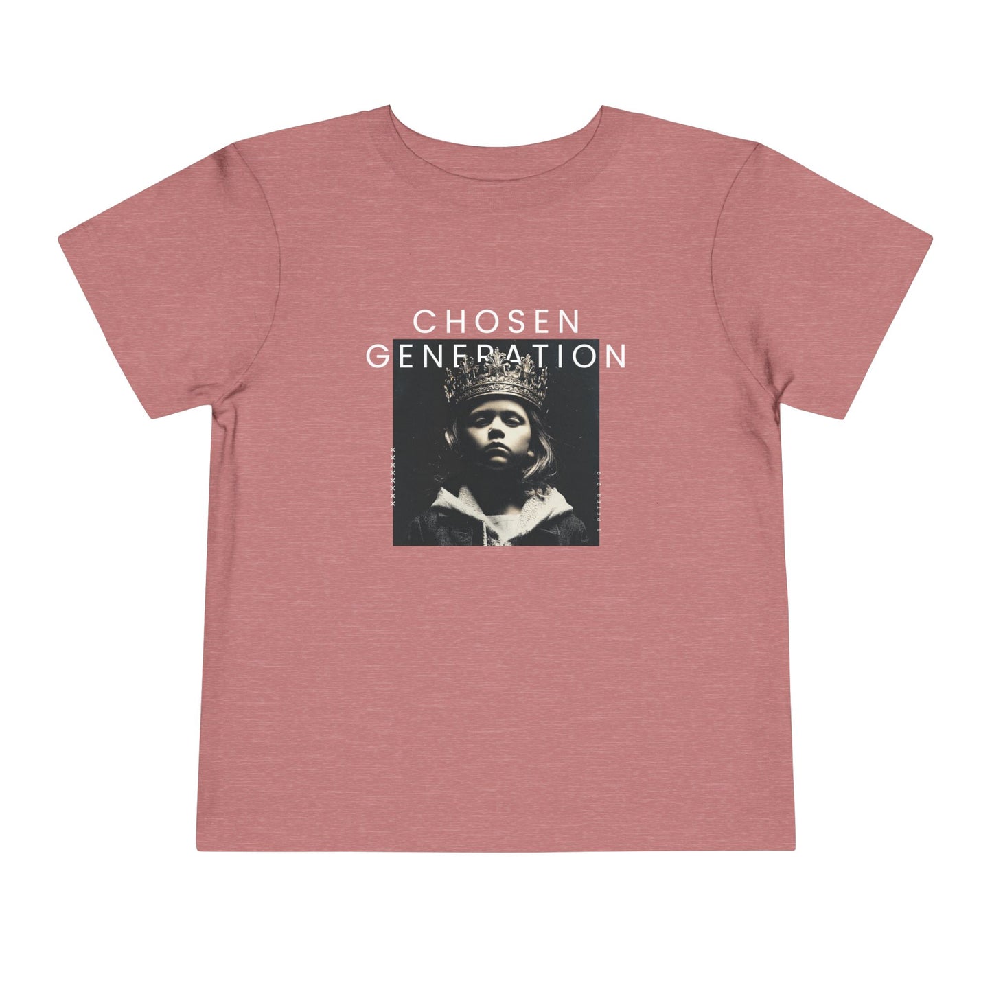 Chosen Generation Toddler Tee – 1 Peter 2:9 Christian Shirt