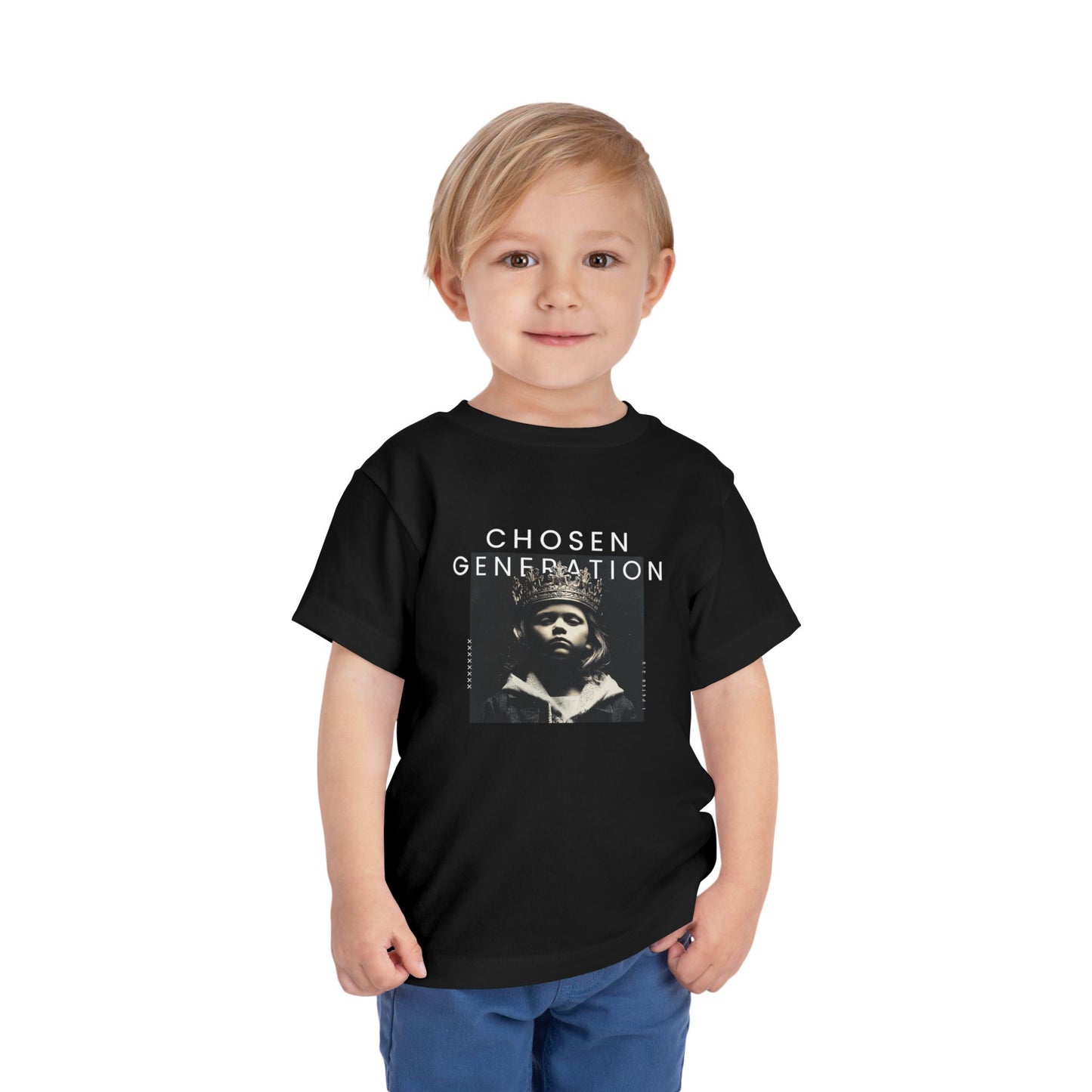 Chosen Generation Toddler Tee – 1 Peter 2:9 Christian Shirt