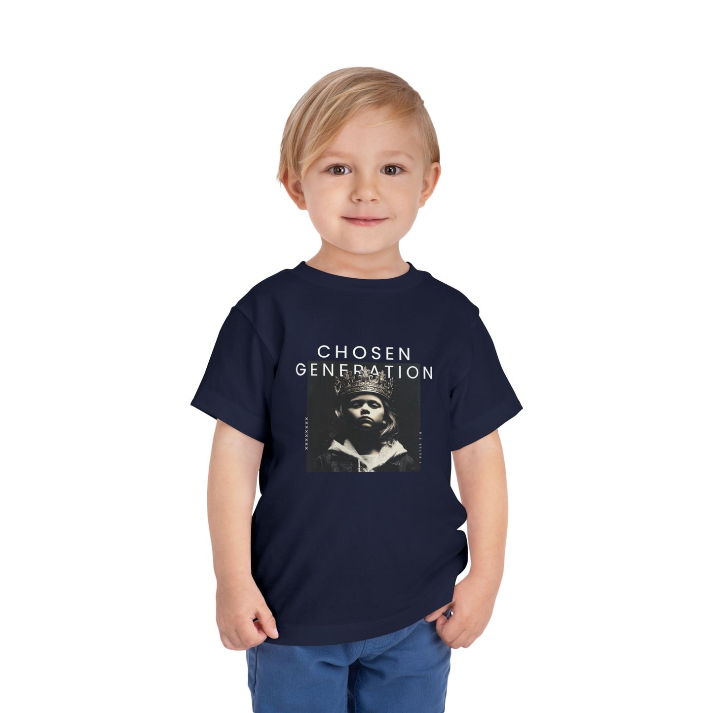 Chosen Generation Toddler Tee – 1 Peter 2:9 Christian Shirt