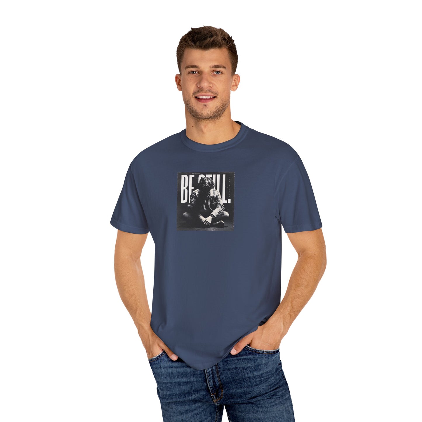 Be Still T-Shirt – Psalm 46:10 Christian Unisex Tee of Peace