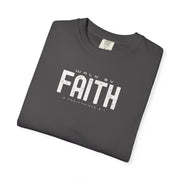 Walk by Faith T-Shirt – 2 Corinthians 5:7 Christian Tee