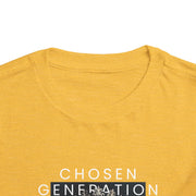 Chosen Generation Toddler Tee – 1 Peter 2:9 Christian Shirt