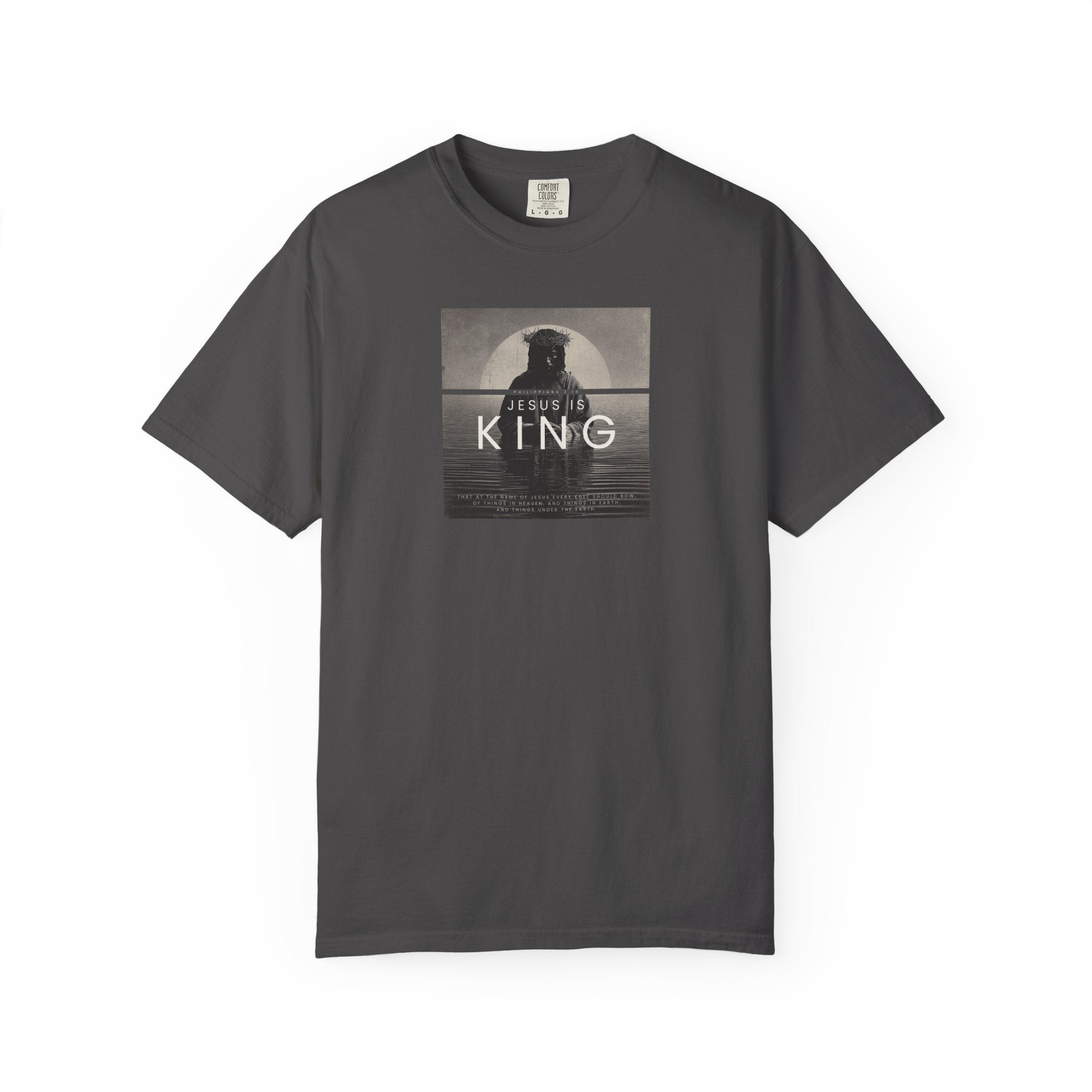 Jesus Is King Tee – Faith-Filled Design with Timeless Style