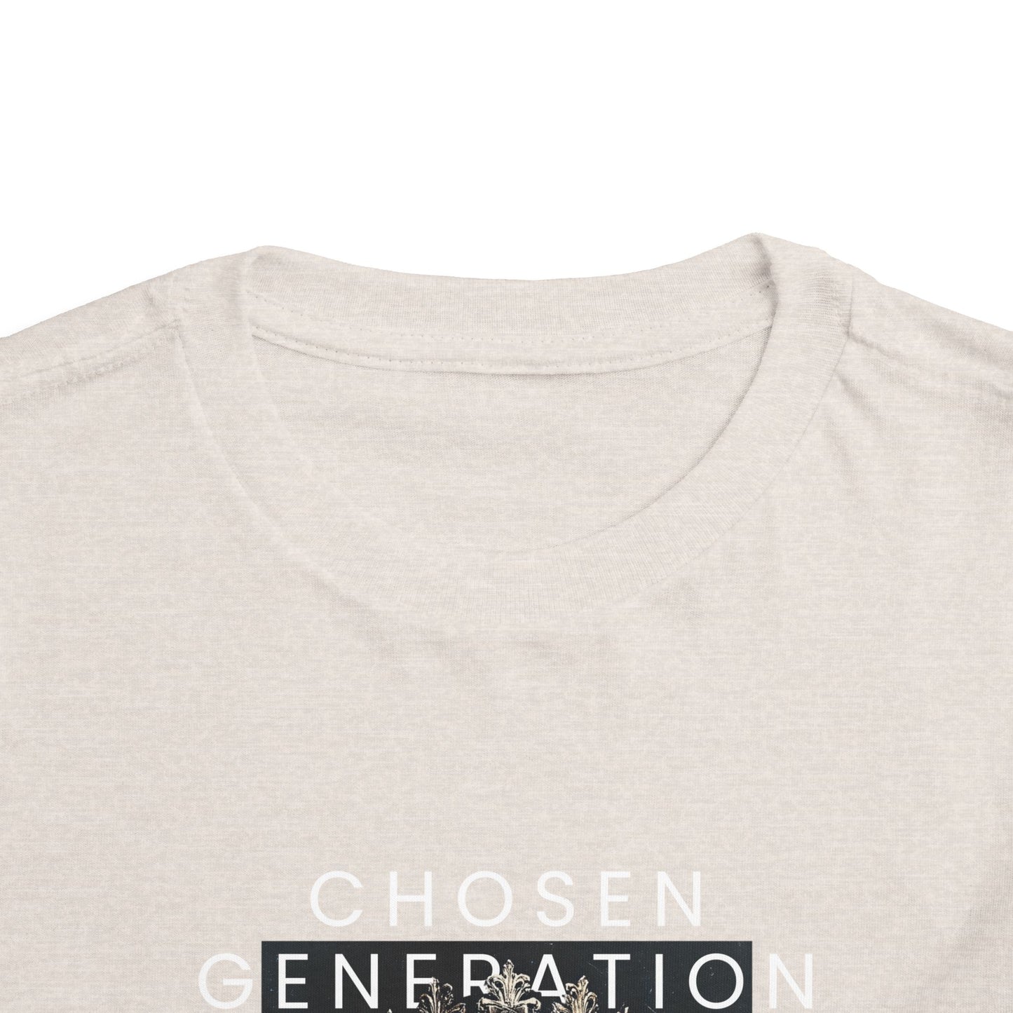 Chosen Generation Toddler Tee – 1 Peter 2:9 Christian Shirt