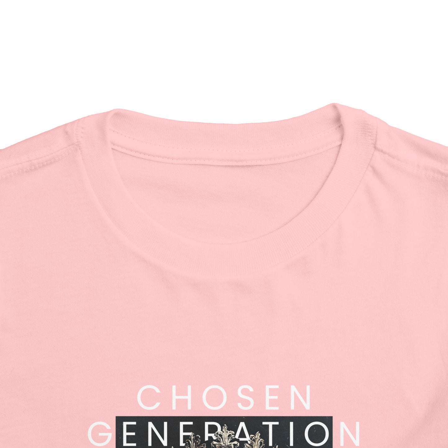 Chosen Generation Toddler Tee – 1 Peter 2:9 Christian Shirt