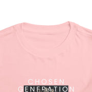 Chosen Generation Toddler Tee – 1 Peter 2:9 Christian Shirt