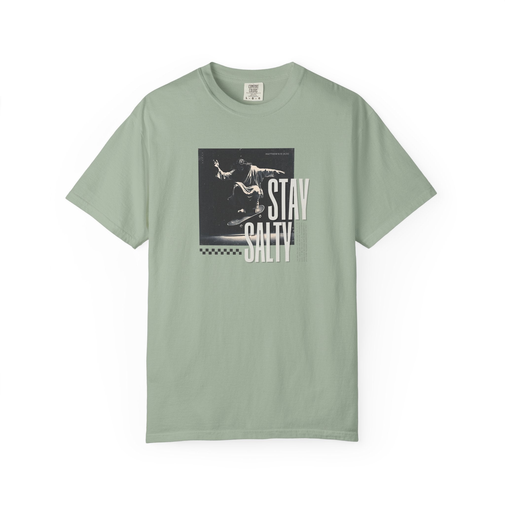 Stay Salty T-Shirt – Bold Christian Streetwear Inspired by Matthew 5:13