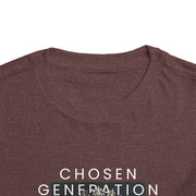 Chosen Generation Toddler Tee – 1 Peter 2:9 Christian Shirt