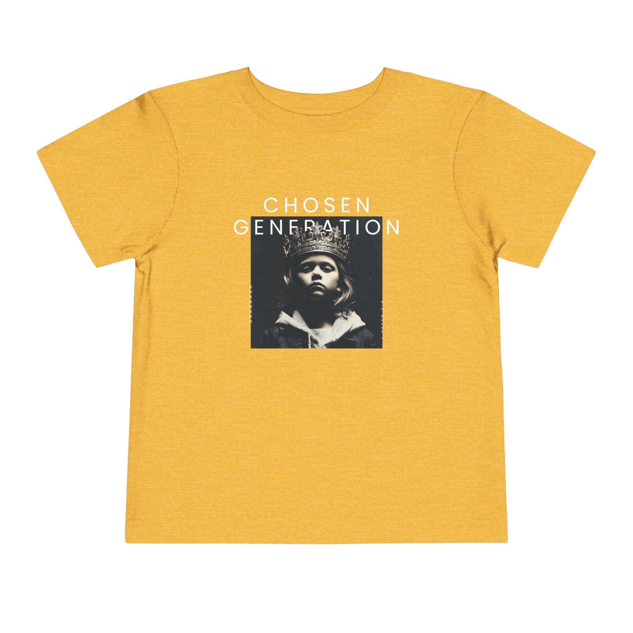 Chosen Generation Toddler Tee – 1 Peter 2:9 Christian Shirt