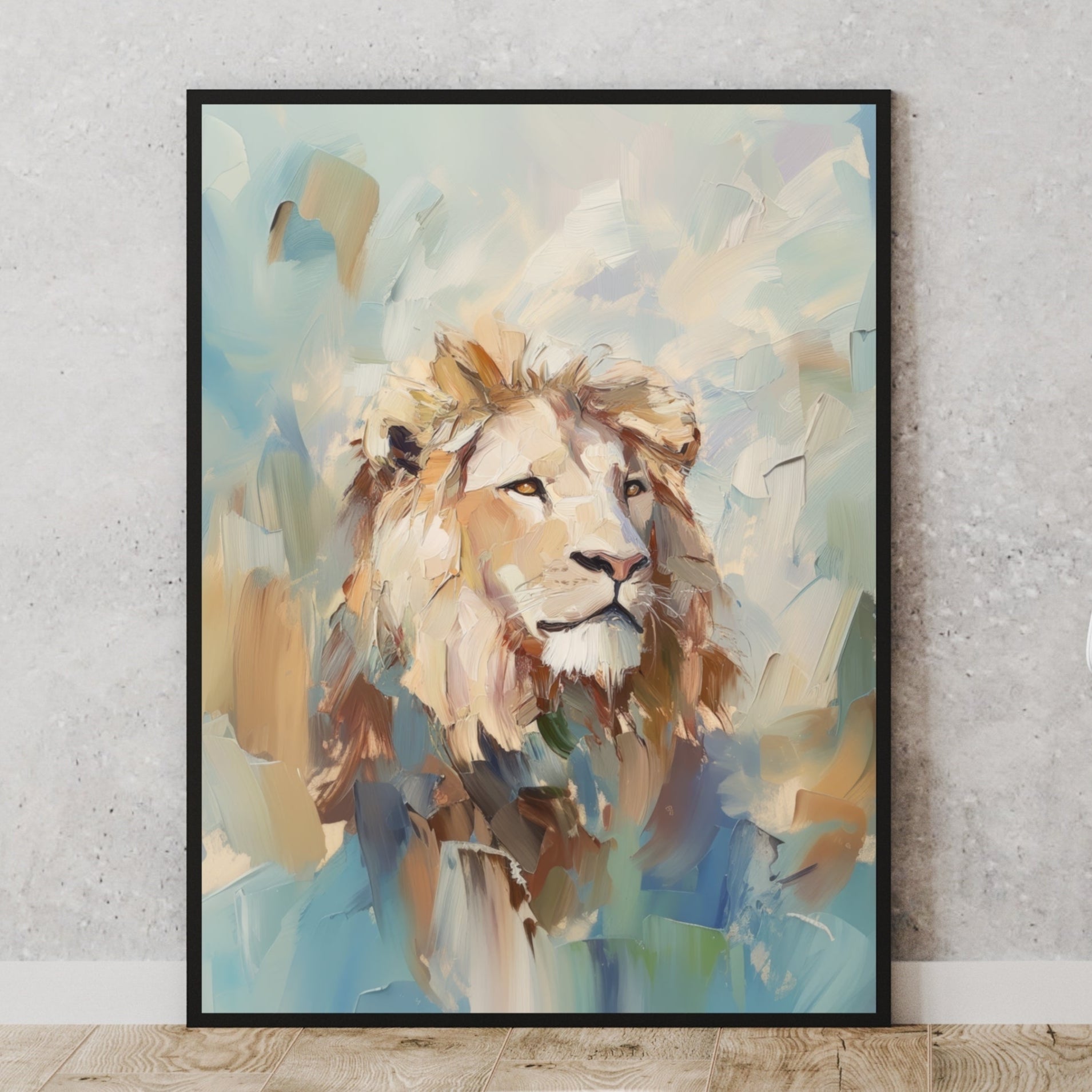 Lion of Judah - Jesus as the Lion - Christian Framed Wall Art Unframed Matte Paper / 8″×10″-Unframed Matte Paper / 10″×10″-Unframed Matte Paper / 11″×14″-Unframed Matte Paper / 12″×12″-Unframed Matte Paper / 12″×16″-Unframed Matte Paper / 12″×18″-Unframed Matte Paper / 14″×14″-Unframed Matte Paper / 16″×16″-Unframed Matte Paper / 16″×20″-Unframed Matte Paper / 18″×18″
