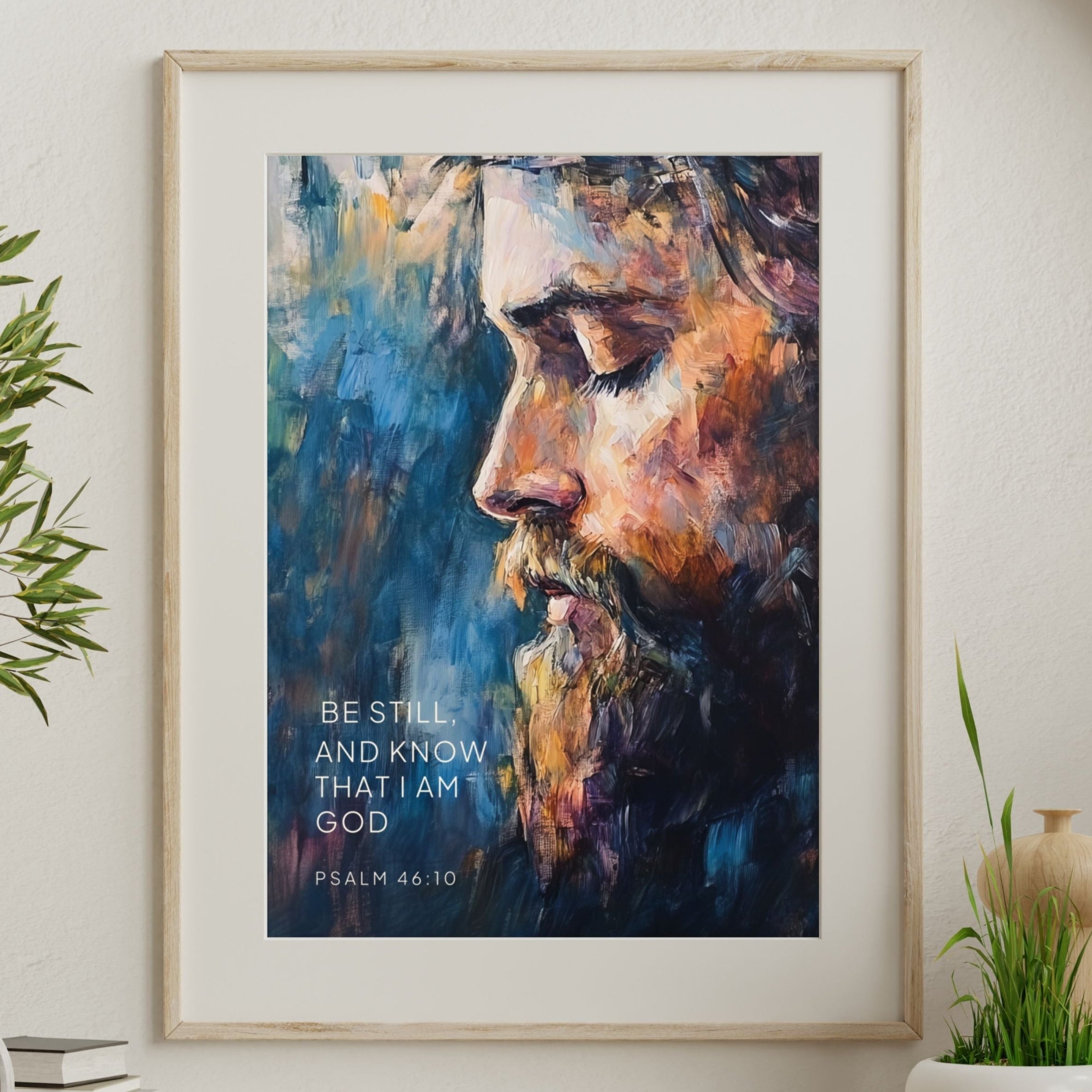 Psalm 46:10 - Know That I Am God - Bible Verse Wall Art Unframed Matte Paper / 8″×10″-Unframed Matte Paper / 10″×10″-Unframed Matte Paper / 11″×14″-Unframed Matte Paper / 12″×12″-Unframed Matte Paper / 12″×16″-Unframed Matte Paper / 12″×18″-Unframed Matte Paper / 14″×14″-Unframed Matte Paper / 16″×16″-Unframed Matte Paper / 16″×20″-Unframed Matte Paper / 18″×18″