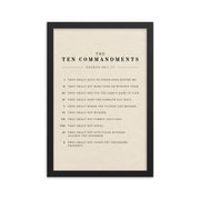 The Ten Commandments Wall Art on Light Or Dark Background    5″×7″ / Unframed Matte Paper / Light-5″×7″ / Unframed Matte Paper / Dark-A1 (23.3″×33.1″) / Unframed Matte Paper / Light-A1 (23.3″×33.1″) / Unframed Matte Paper / Dark-A2 (16.5″×23.3″) / Unframed Matte Paper / Light-A2 (16.5″×23.3″) / Unframed Matte Paper / Dark-8″×10″ / Unframed Matte Paper / Light-8″×10″ / Unframed Matte Paper / Dark-8″×10″ / Black / Light-8″×10″ / Black / Dark