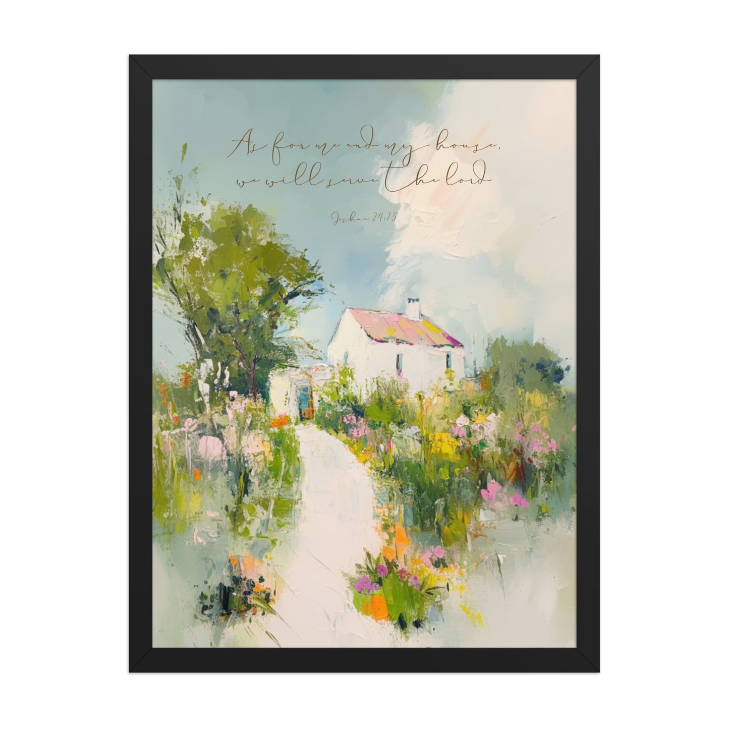 "As for Me and My House" – Joshua 24:15 Scripture Wall Art    Unframed Matte Paper / 8″×10″-Unframed Matte Paper / 10″×10″-Unframed Matte Paper / 11″×14″-Unframed Matte Paper / 12″×12″-Unframed Matte Paper / 12″×16″-Unframed Matte Paper / 12″×18″-Unframed Matte Paper / 14″×14″-Unframed Matte Paper / 16″×16″-Unframed Matte Paper / 16″×20″-Unframed Matte Paper / 18″×18″
