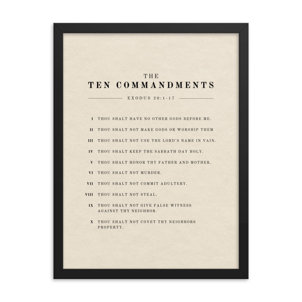 The Ten Commandments Wall Art on Light Or Dark Background    5″×7″ / Unframed Matte Paper / Light-5″×7″ / Unframed Matte Paper / Dark-A1 (23.3″×33.1″) / Unframed Matte Paper / Light-A1 (23.3″×33.1″) / Unframed Matte Paper / Dark-A2 (16.5″×23.3″) / Unframed Matte Paper / Light-A2 (16.5″×23.3″) / Unframed Matte Paper / Dark-8″×10″ / Unframed Matte Paper / Light-8″×10″ / Unframed Matte Paper / Dark-8″×10″ / Black / Light-8″×10″ / Black / Dark