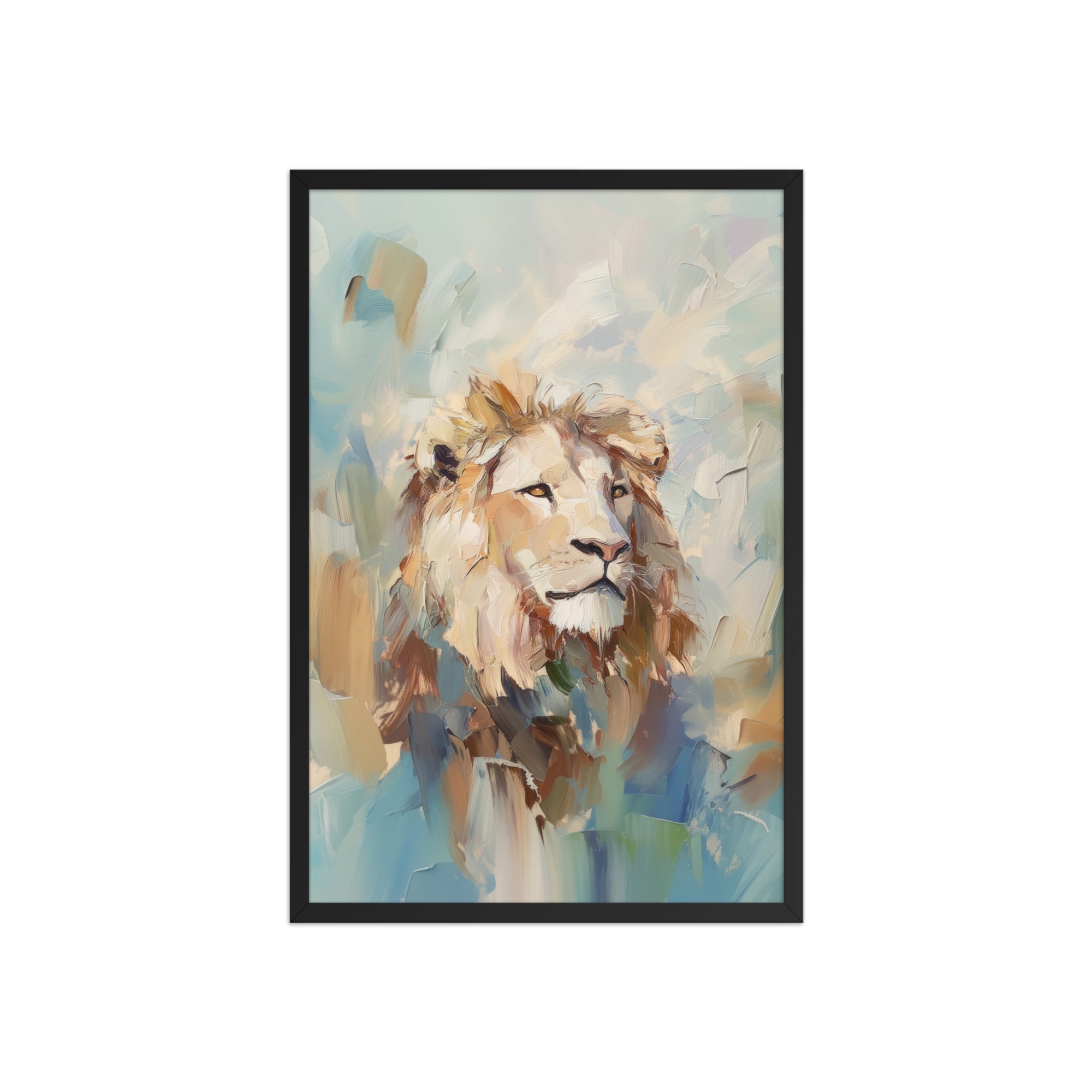 Lion of Judah - Jesus as the Lion - Christian Framed Wall Art Unframed Matte Paper / 8″×10″-Unframed Matte Paper / 10″×10″-Unframed Matte Paper / 11″×14″-Unframed Matte Paper / 12″×12″-Unframed Matte Paper / 12″×16″-Unframed Matte Paper / 12″×18″-Unframed Matte Paper / 14″×14″-Unframed Matte Paper / 16″×16″-Unframed Matte Paper / 16″×20″-Unframed Matte Paper / 18″×18″