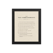 The Ten Commandments Wall Art on Light Or Dark Background    5″×7″ / Unframed Matte Paper / Light-5″×7″ / Unframed Matte Paper / Dark-A1 (23.3″×33.1″) / Unframed Matte Paper / Light-A1 (23.3″×33.1″) / Unframed Matte Paper / Dark-A2 (16.5″×23.3″) / Unframed Matte Paper / Light-A2 (16.5″×23.3″) / Unframed Matte Paper / Dark-8″×10″ / Unframed Matte Paper / Light-8″×10″ / Unframed Matte Paper / Dark-8″×10″ / Black / Light-8″×10″ / Black / Dark