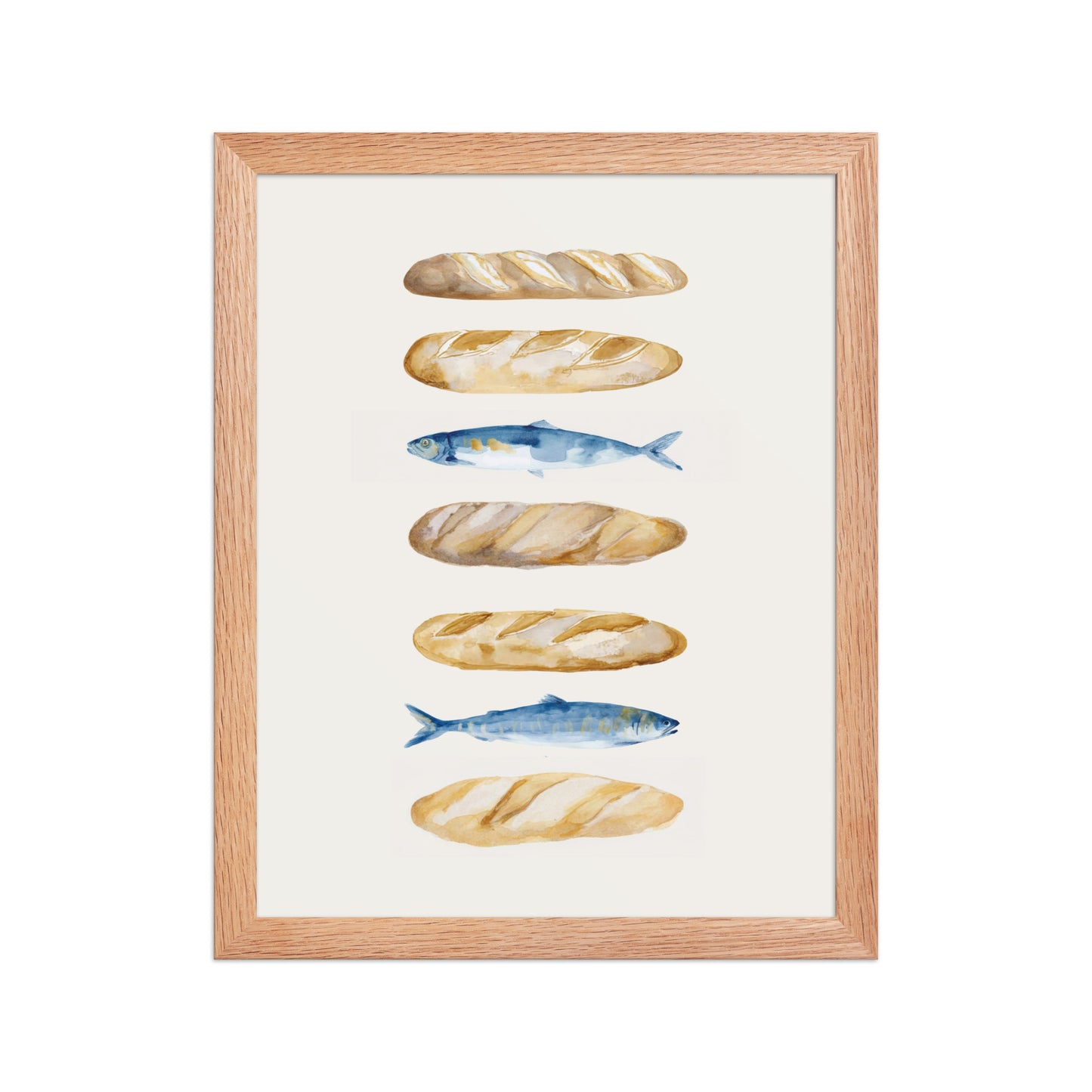 Miracle of Abundance - Loaves and Fishes Christian Wall Art    Unframed Matte Paper / 8″×10″-Unframed Matte Paper / 11″×14″-Unframed Matte Paper / 12″×16″-Unframed Matte Paper / 12″×18″-Unframed Matte Paper / 16″×20″-Unframed Matte Paper / 18″×24″-Unframed Matte Paper / 20″×30″-Unframed Matte Paper / 24″×36″-Black / 8″×10″-Black / 11″×14″