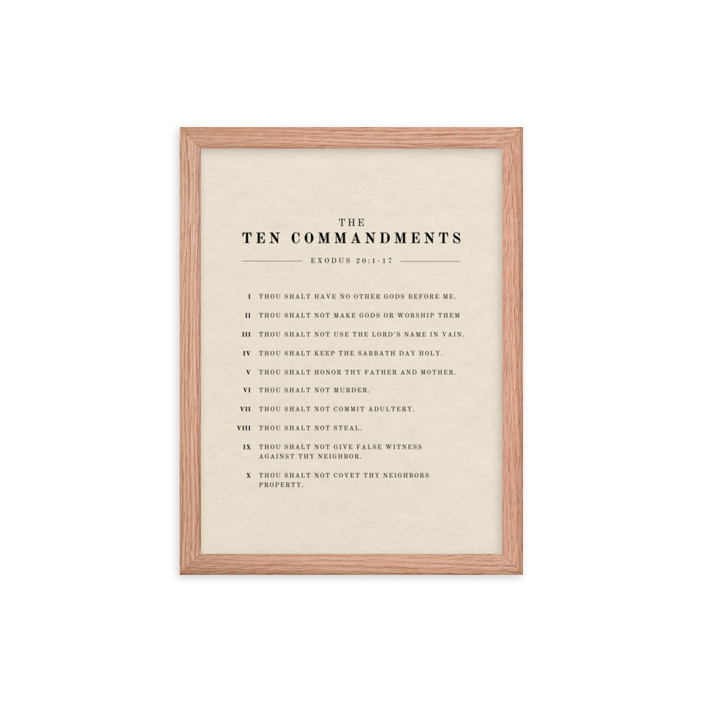 The Ten Commandments Wall Art on Light Or Dark Background    5″×7″ / Unframed Matte Paper / Light-5″×7″ / Unframed Matte Paper / Dark-A1 (23.3″×33.1″) / Unframed Matte Paper / Light-A1 (23.3″×33.1″) / Unframed Matte Paper / Dark-A2 (16.5″×23.3″) / Unframed Matte Paper / Light-A2 (16.5″×23.3″) / Unframed Matte Paper / Dark-8″×10″ / Unframed Matte Paper / Light-8″×10″ / Unframed Matte Paper / Dark-8″×10″ / Black / Light-8″×10″ / Black / Dark
