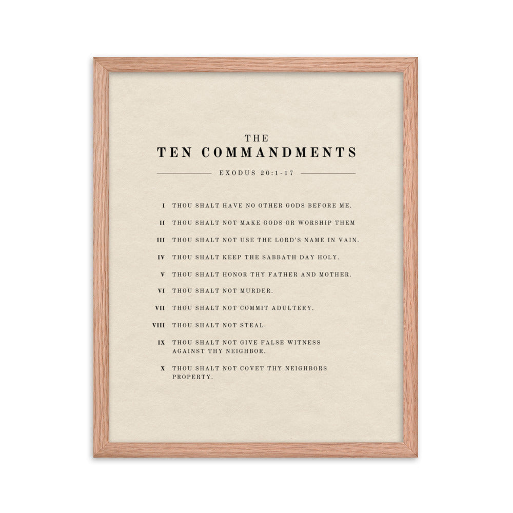 The Ten Commandments Wall Art on Light Or Dark Background    5″×7″ / Unframed Matte Paper / Light-5″×7″ / Unframed Matte Paper / Dark-A1 (23.3″×33.1″) / Unframed Matte Paper / Light-A1 (23.3″×33.1″) / Unframed Matte Paper / Dark-A2 (16.5″×23.3″) / Unframed Matte Paper / Light-A2 (16.5″×23.3″) / Unframed Matte Paper / Dark-8″×10″ / Unframed Matte Paper / Light-8″×10″ / Unframed Matte Paper / Dark-8″×10″ / Black / Light-8″×10″ / Black / Dark