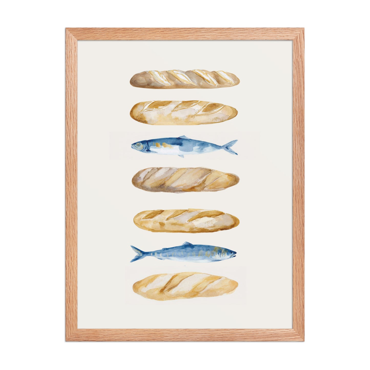 Miracle of Abundance - Loaves and Fishes Christian Wall Art    Unframed Matte Paper / 8″×10″-Unframed Matte Paper / 11″×14″-Unframed Matte Paper / 12″×16″-Unframed Matte Paper / 12″×18″-Unframed Matte Paper / 16″×20″-Unframed Matte Paper / 18″×24″-Unframed Matte Paper / 20″×30″-Unframed Matte Paper / 24″×36″-Black / 8″×10″-Black / 11″×14″